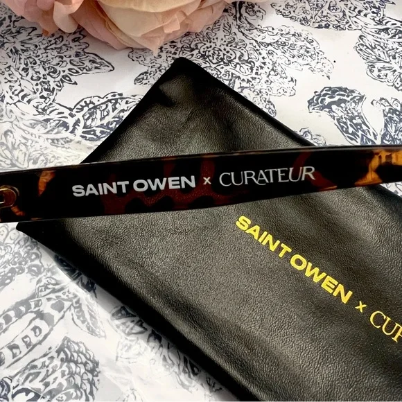 NWT SAINT OWEN X CURATEUR WYLDE Tortoise Shell Sunglasses